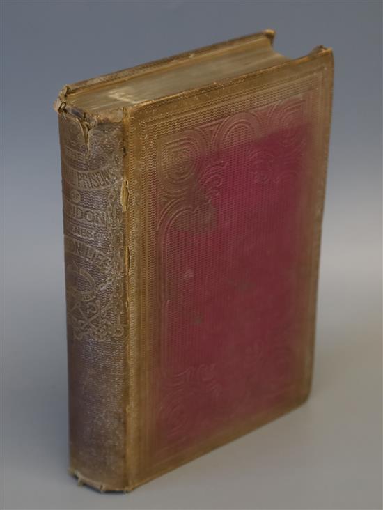 Mayhew, Henry and Binny, John - The Criminal Prisons of London, 8vo, original cloth, faded, spine torn, London 1862